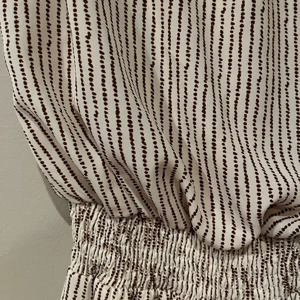 Jumpsuit She + Sky Brown Cream versatile - Picture 3 of 7